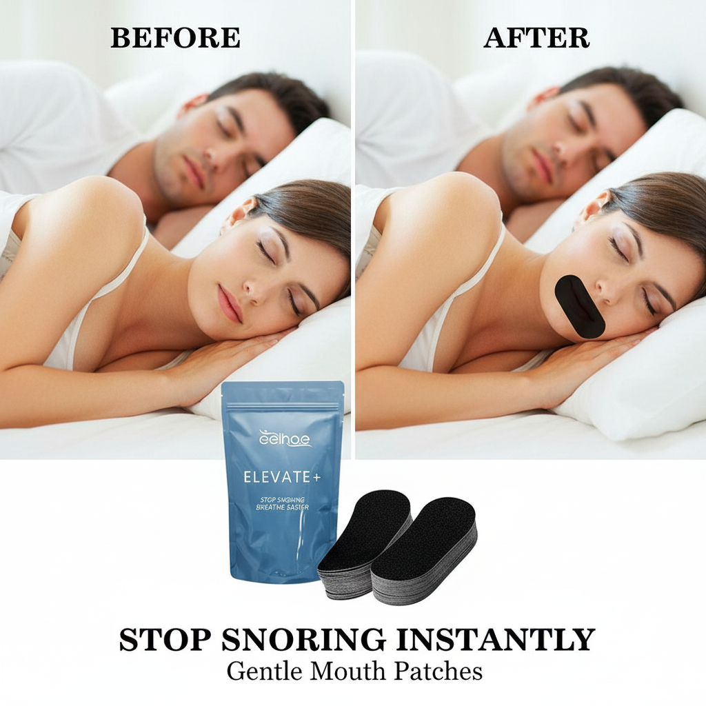 Stop Snoring Patch Nose Breathing Correction Improve Sleeping Promoting Better Breath Portable Night Sleep Mouth Orthosis Tape